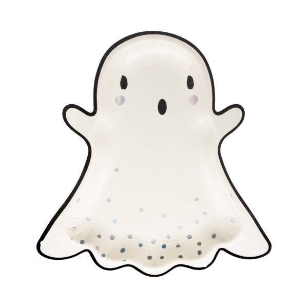 Occasions Boo Ghost Shaped Paper Plate