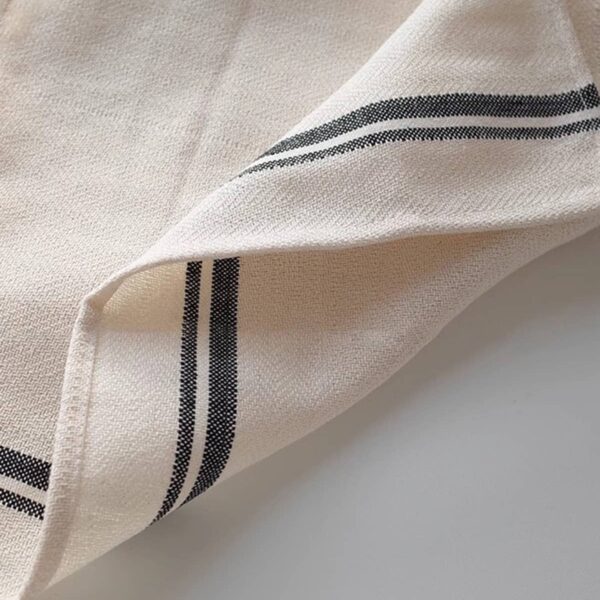 Farmhouse Simple Striped Napkin: Red lines - Image 8