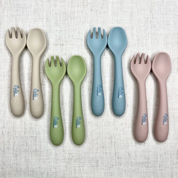 My First Silicone Utensils: Spring Green - Image 11
