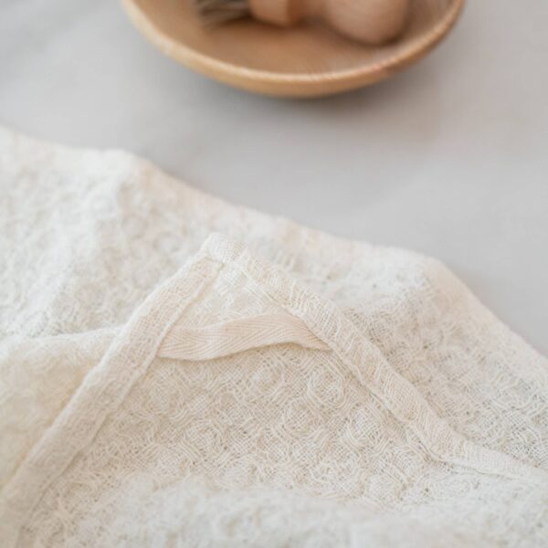 Linen Tales - Undyed Linen Dishcloth Set of 2 - Image 5