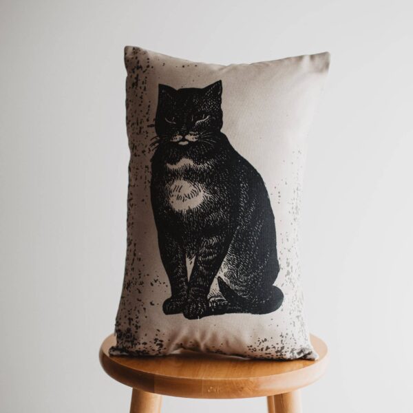 UniikPillows - Primitive Black Crow Lumbar Pillow Cover - Image 3