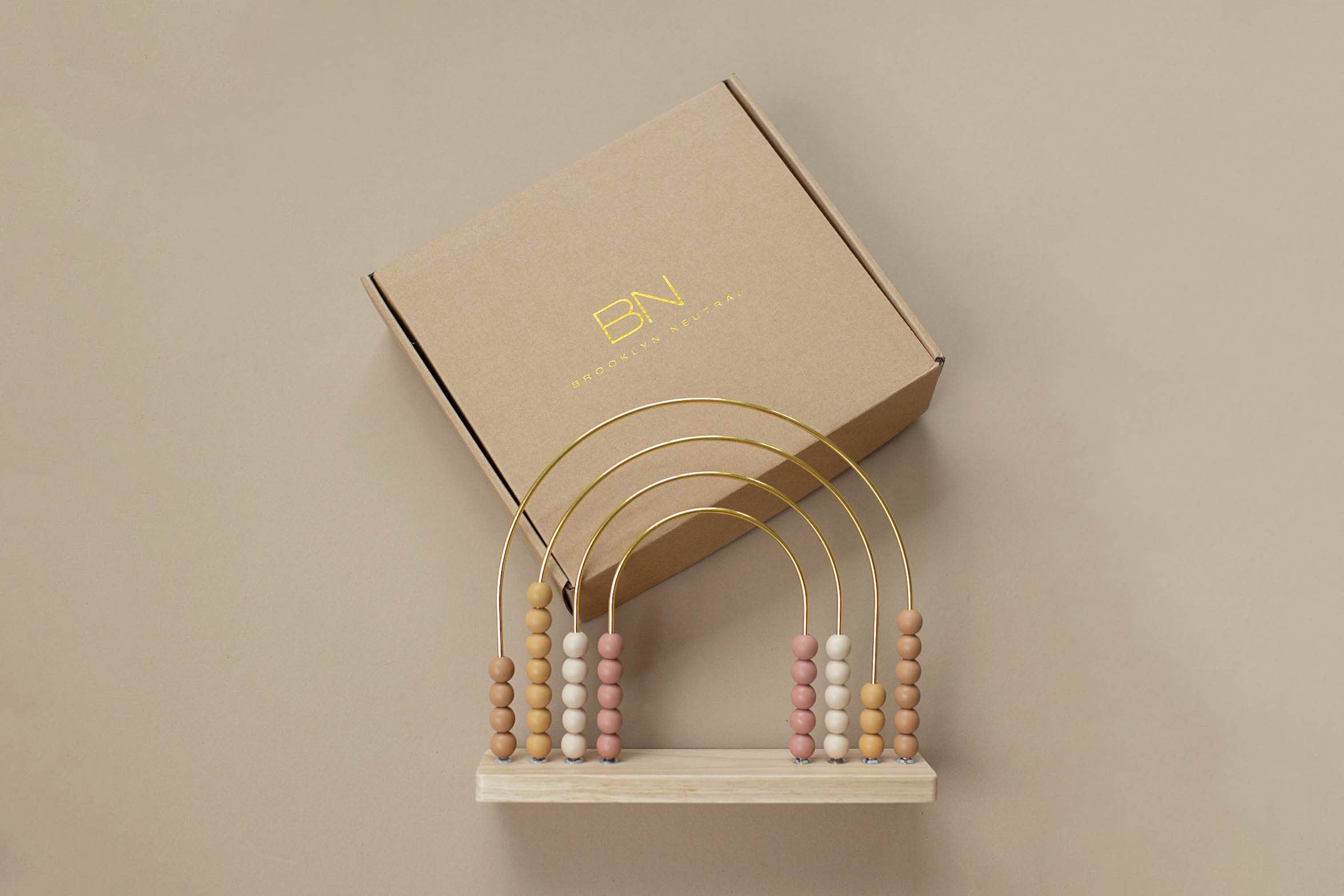 Brooklyn Neutral - Rainbow Abacus