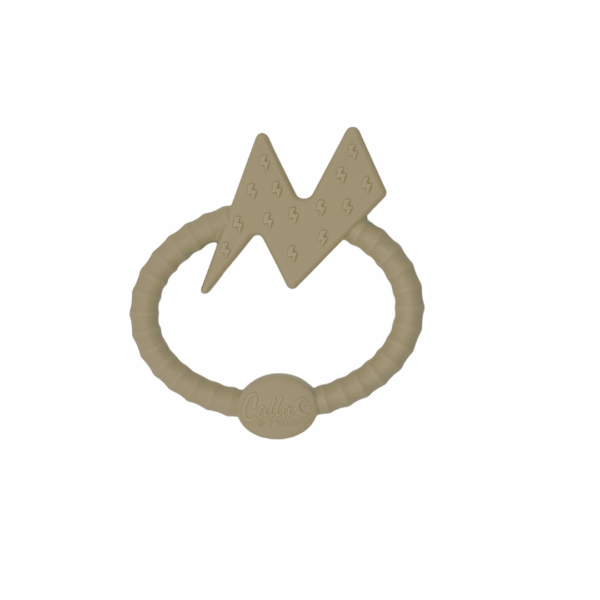 BOLT Silicone Sensory Teether: Fawn - Image 2