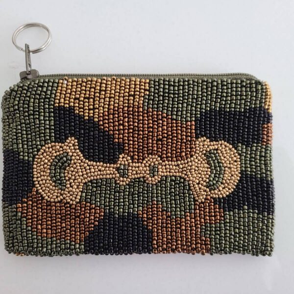 Beaded coin purse