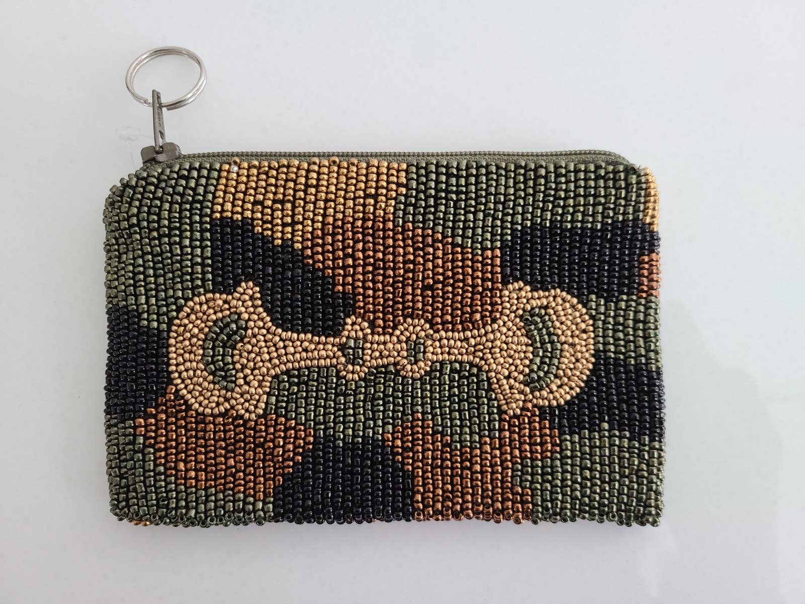 Beaded coin purse
