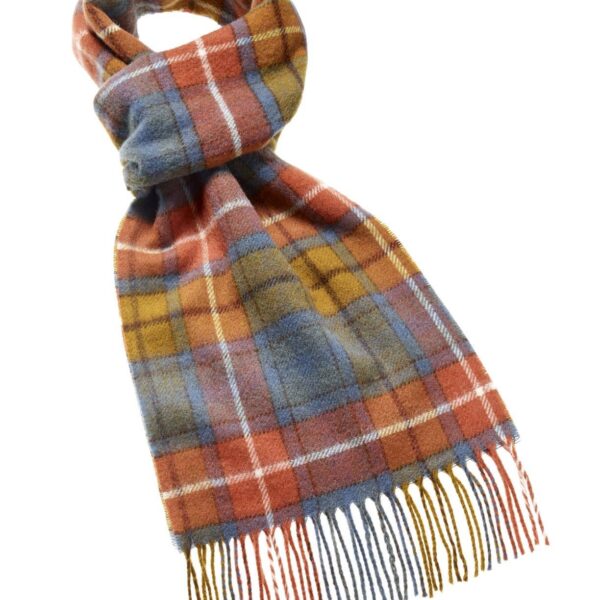Bronte Moon - Tartan / Plaid Scarf Collection - 10" x 75" - Made in UK - Image 4