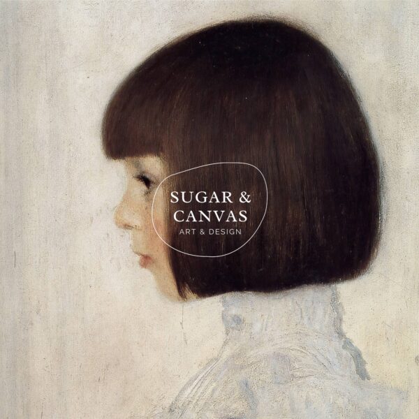 Sugar & Canvas - Portrait of Helene Klimt Gustav Klimt Art Print GK14 - Image 3