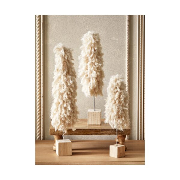 SALE Minky Fleece Tree Tall - Ivory - Image 2