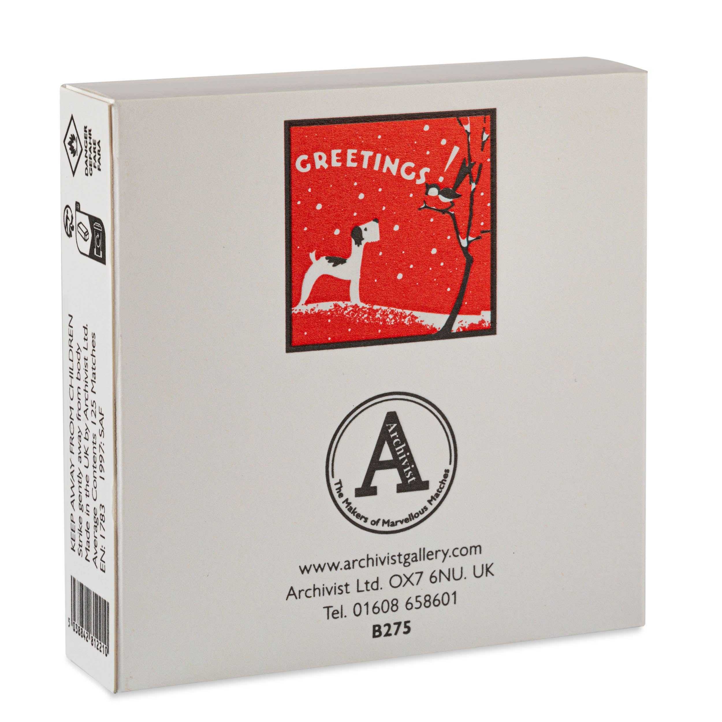 Archivist Gallery - Winter Greetings! | Square - Christmas Safety Matches🎄
