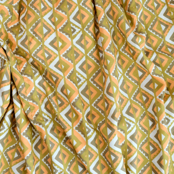 Handker Bandanas - Velvet Robe: Reversible Cotton Duster - Daisy - Image 4