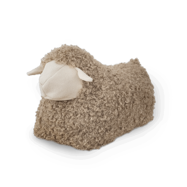 BAA BAA Sheep POUFF: Taupe