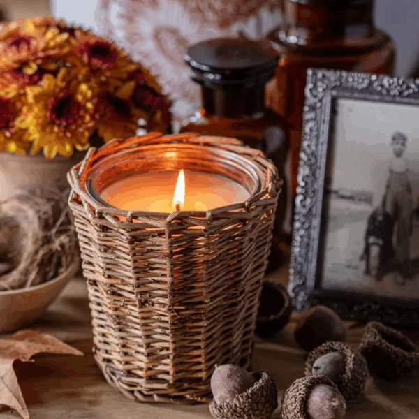 Nostalgic Fall Candle