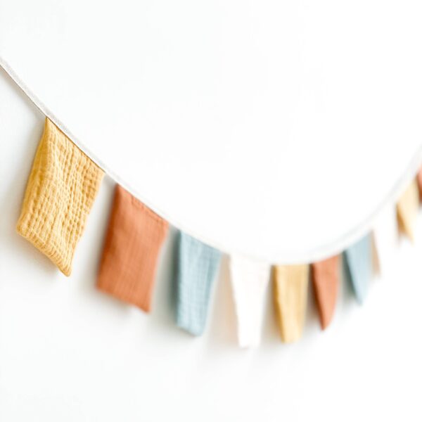 Monocrom - Confetti rectangular cotton banner - Image 2