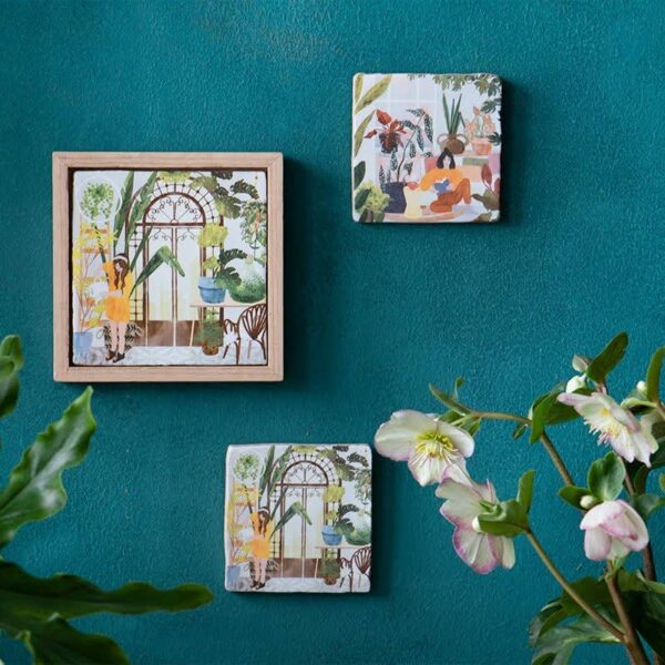 My greenery | StoryTiles art on tile: S - Image 2