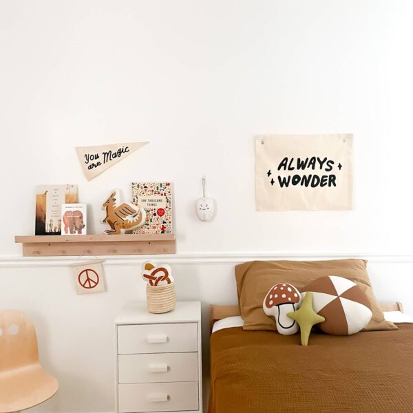 Imani + KIDS by Imani Collective - Pinwheel Canvas Pillow - Image 2
