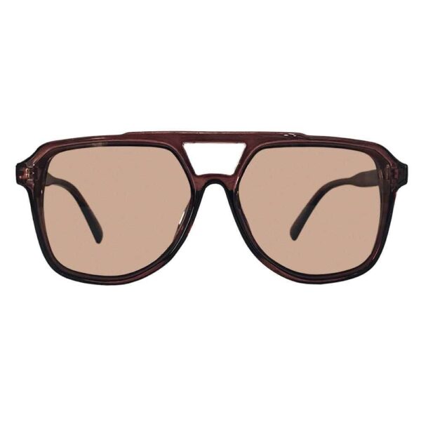 Lagos Sunglasses: Maroon, 100% UV Protection - Image 2
