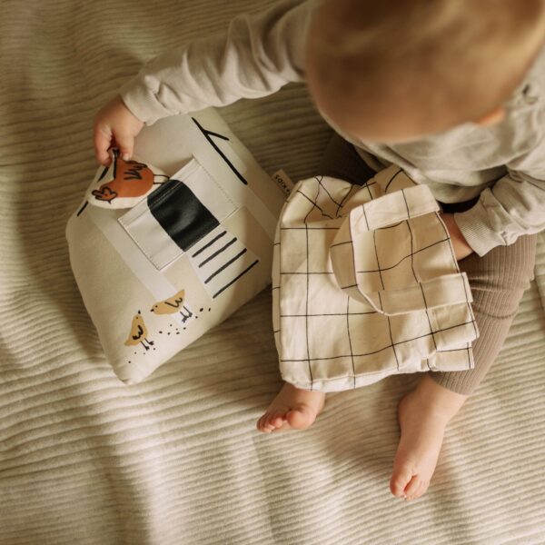 Imani + KIDS by Imani Collective - Interactive Chicken Coup Pillow - Canvas Material - Image 2
