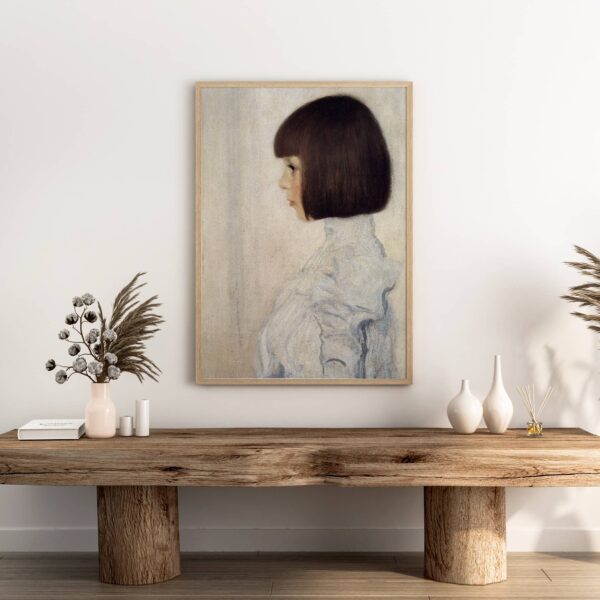 Sugar & Canvas - Portrait of Helene Klimt Gustav Klimt Art Print GK14 - Image 5