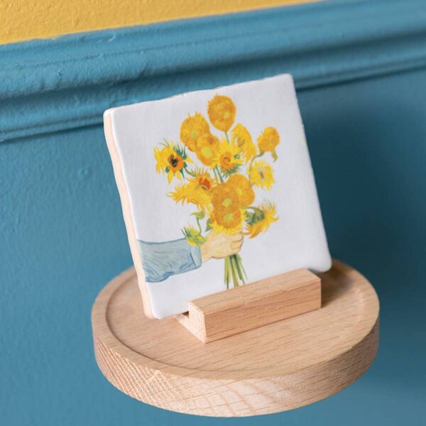Sunflowers from me to you | StoryTiles art on tile: S - Image 4