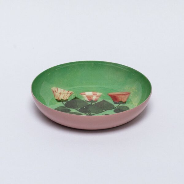 Roomytown Inc - Enamel Printed Tray - Festival of Flowers - Image 2