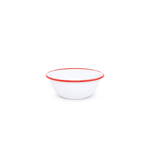 Crow Canyon Home - Vintage Enamelware 20 oz Cereal Bowl - Image 4