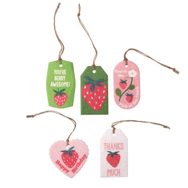 Plantable Seed Gift Tags - Vintage Seed Design, 5 Gift Tags: Daisies - Image 8