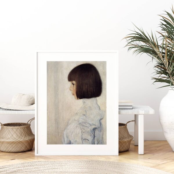Sugar & Canvas - Portrait of Helene Klimt Gustav Klimt Art Print GK14 - Image 7