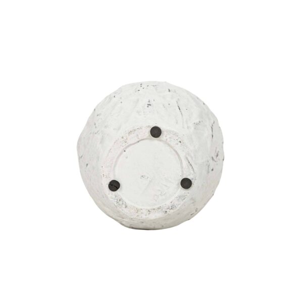 Ambrosine Distressed Ceramic Vase White