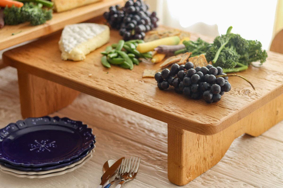 etúHOME - Natural Grazing Footed Board, Medium - Image 8