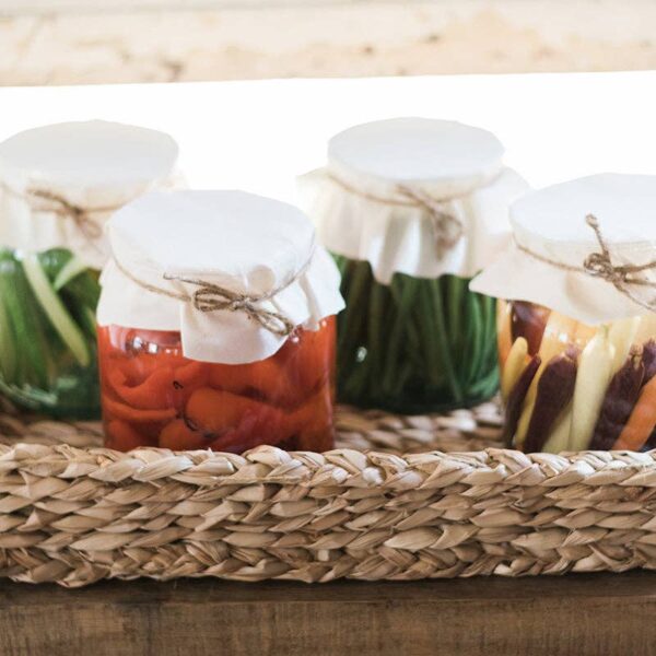 Clear Glass Mason Jar/Vase, 3L - Image 4