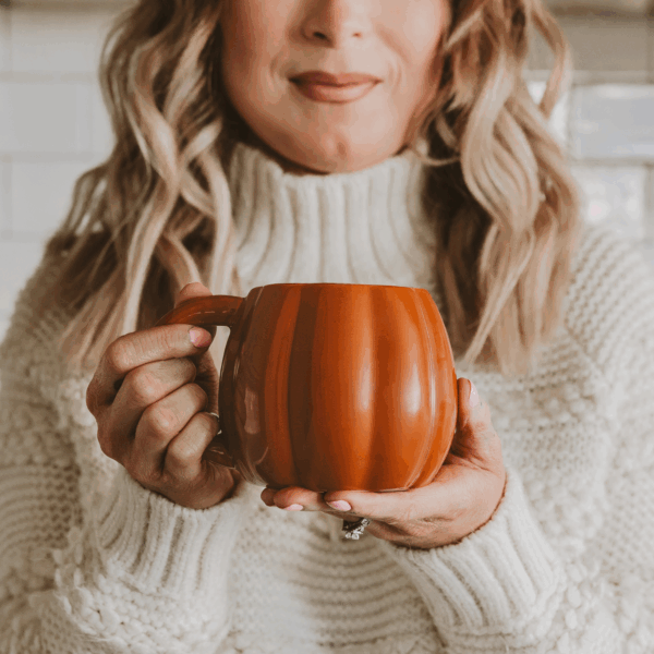 Orange Pumpkin Coffee Mug - Image 2
