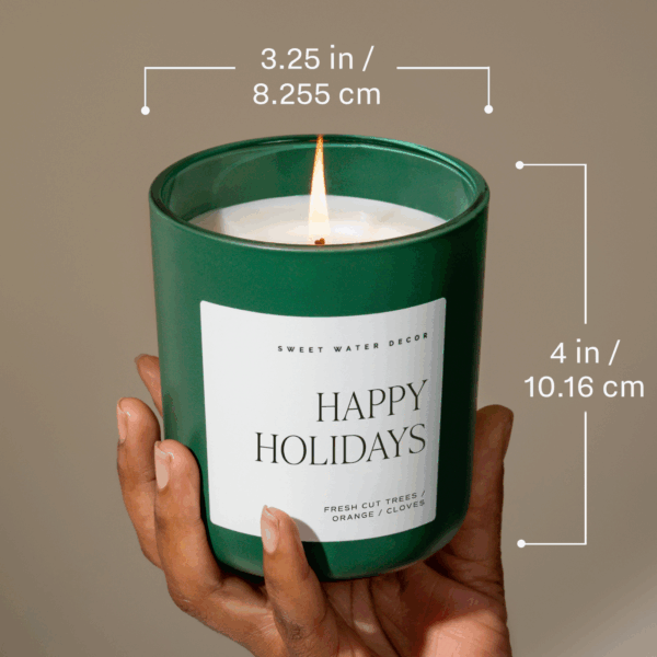 Santa's Workshop 15 oz Soy Candle - Image 2