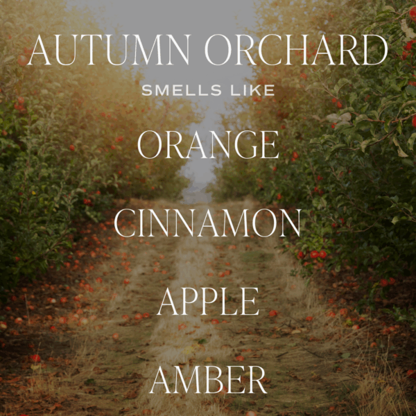 Autumn Orchard 9 oz Soy Candle - Image 3