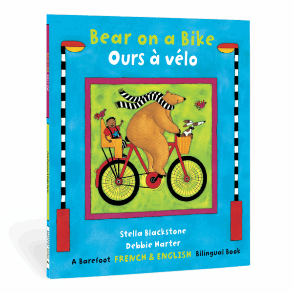 Barefoot Books - Bear on a Bike / Ours à vélo