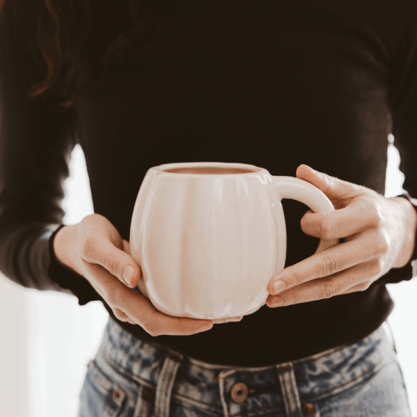 Cream Pumpkin Coffee Mug - Image 7