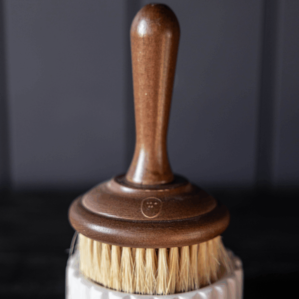 White Marble Fluted Soap Dish - Image 2
