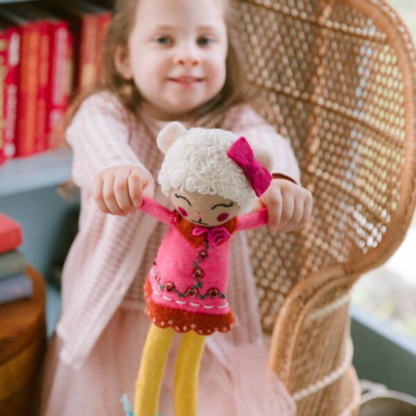 French Knot - French Knot Animal Friend - Lulu the Lamb - Image 4