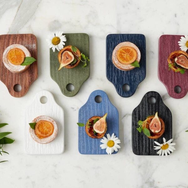Dutch Cheese Board with Spreader Merlot Red