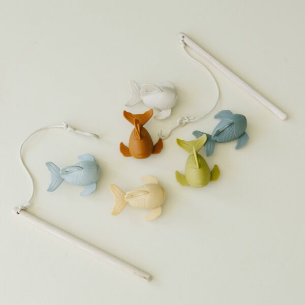 Silicone and Wood Fishing Play Set - Image 5