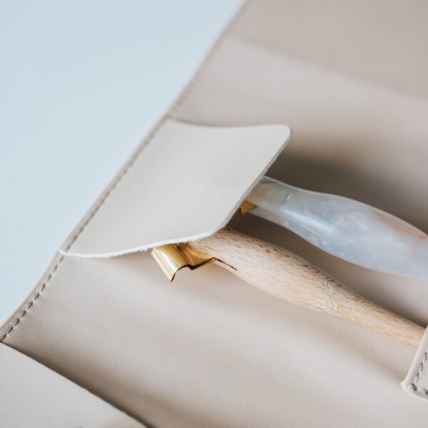 Calligraphy Pen Roll: Beige - Image 4