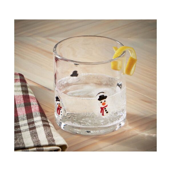 Snowman DOF Barware Glass - Image 2