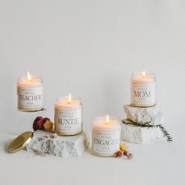 In My Engaged Era Soy Candle - Home Decor & Gifts - Image 3