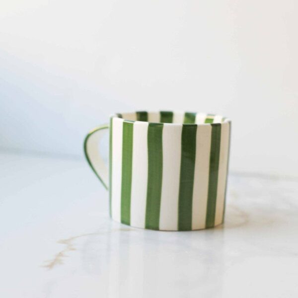 Simple Striped Mugs: Red - Image 9