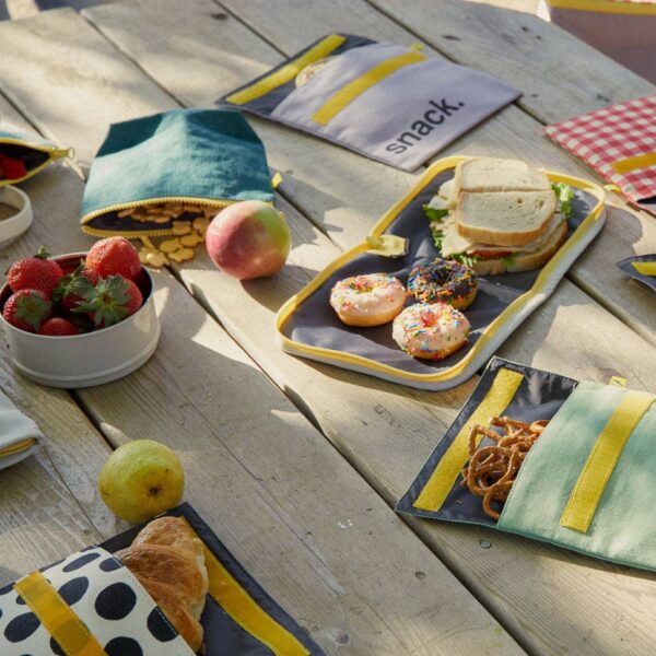Fluf - Snack Mat - Gingham Red - Image 4