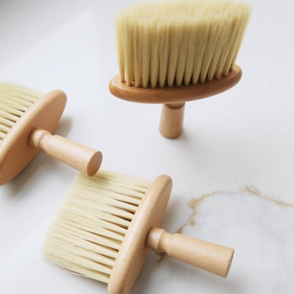 Small Wood Handle Cleaning Brush: B - Image 2