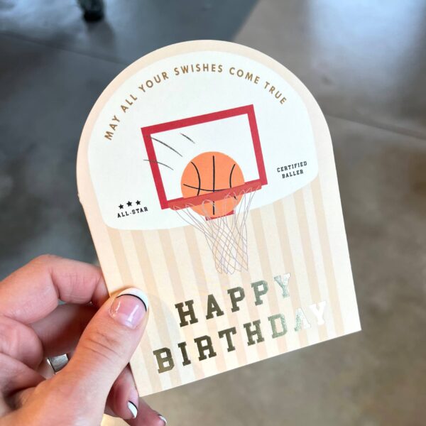 Baller Birthday Arch Greeting Card - Image 2