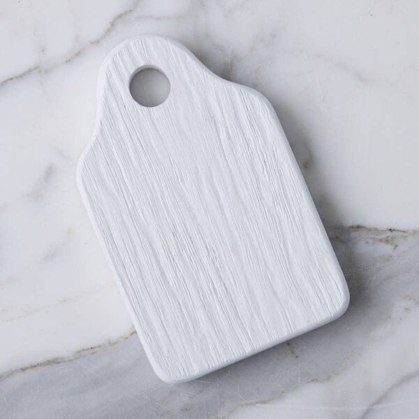 Dutch Cheese Board with Spreader White - Image 3