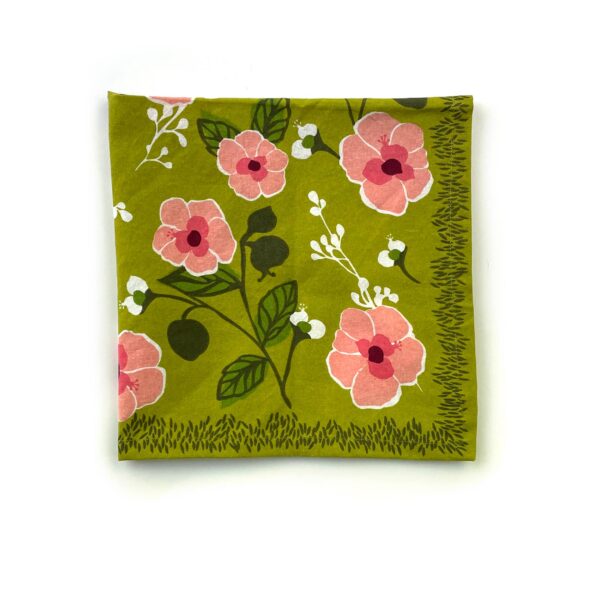 Elizabeth Grubaugh - Matcha Napkin Set of Four - Image 5