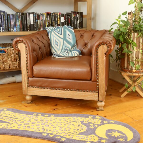 Calhoun & Co. - Moonlight Leopard Shape Rug - Image 3