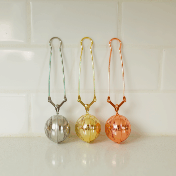 Stainless Steel Tea Strainer | Infuser | Holiday Bestseller: Silver - Image 2